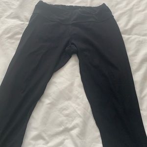 Exercise cropped pants